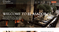 Desktop Screenshot of elasadorpr.com